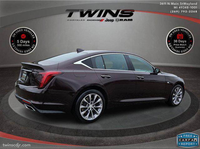 used 2020 Cadillac CT5 car, priced at $29,800