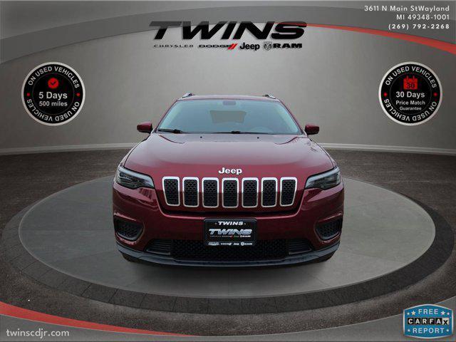 used 2020 Jeep Cherokee car, priced at $17,500