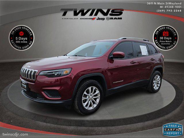 used 2020 Jeep Cherokee car, priced at $17,500