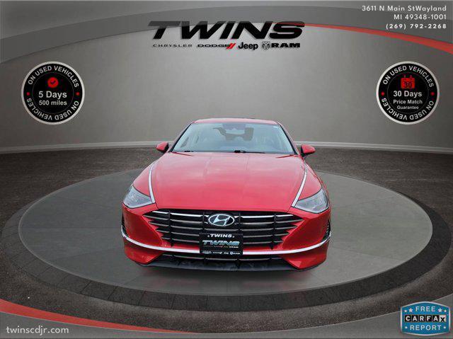 used 2022 Hyundai Sonata car, priced at $18,200