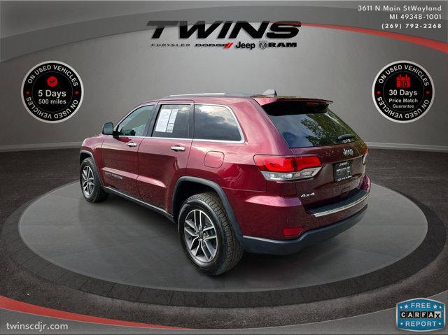 used 2020 Jeep Grand Cherokee car, priced at $21,100