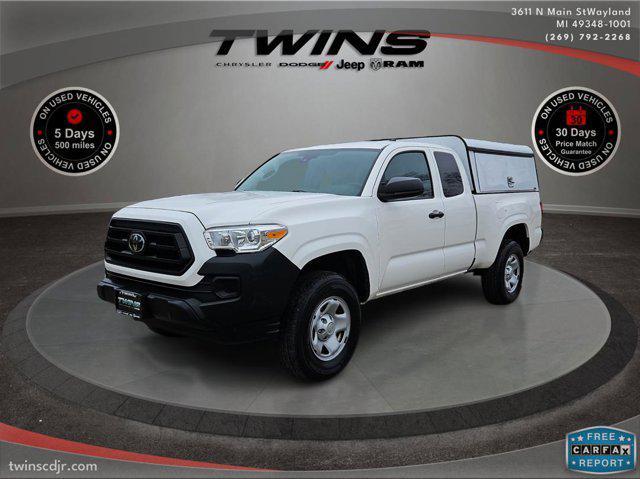 used 2021 Toyota Tacoma car, priced at $19,500