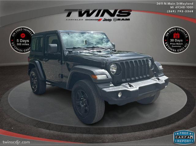 used 2023 Jeep Wrangler car, priced at $25,600
