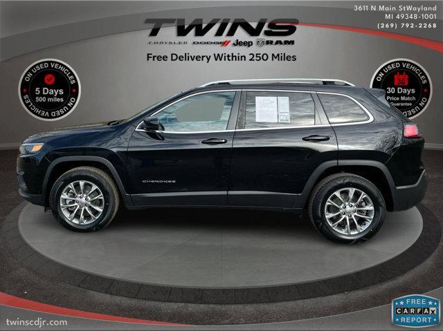 used 2021 Jeep Cherokee car, priced at $14,950