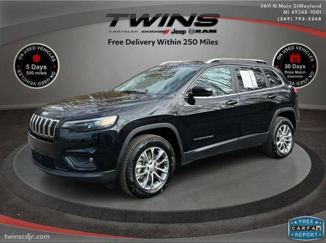 used 2021 Jeep Cherokee car, priced at $14,950