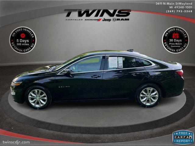 used 2021 Chevrolet Malibu car, priced at $13,600