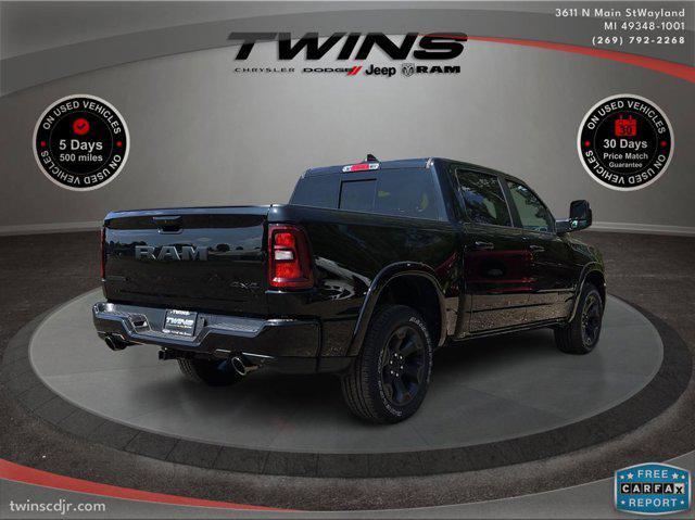 new 2025 Ram 1500 car, priced at $53,622