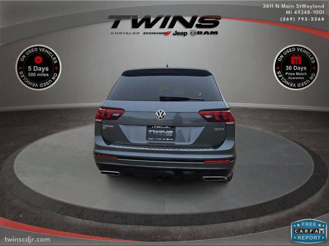 used 2021 Volkswagen Tiguan car, priced at $17,700