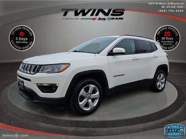 used 2020 Jeep Compass car, priced at $17,500