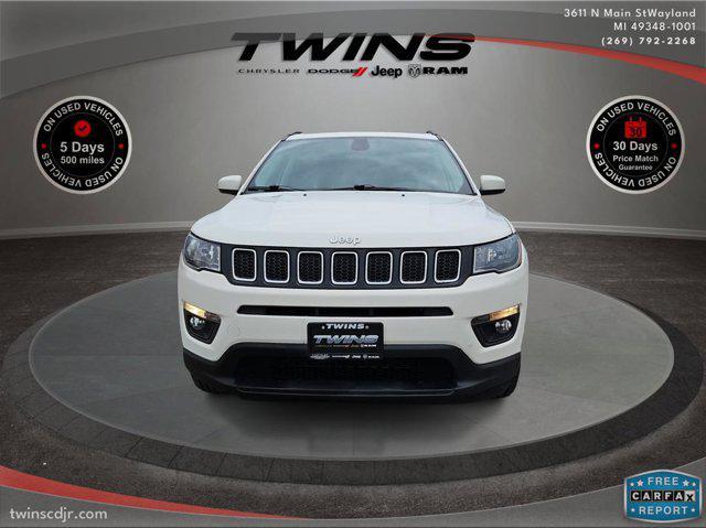 used 2020 Jeep Compass car, priced at $17,500