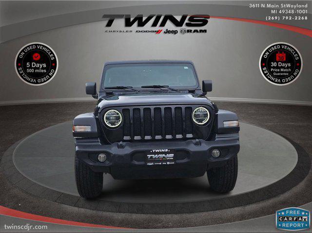 used 2020 Jeep Wrangler Unlimited car, priced at $23,400