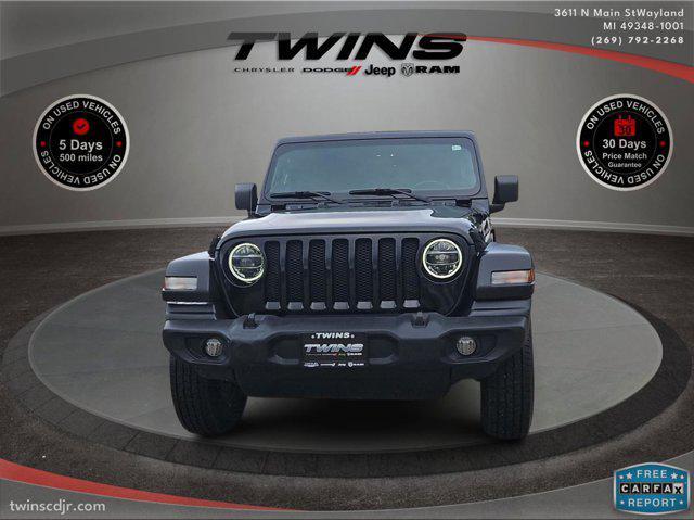 used 2020 Jeep Wrangler Unlimited car, priced at $23,400