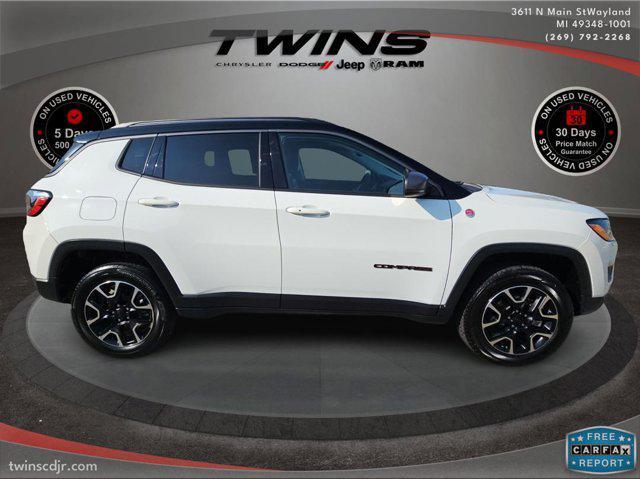 used 2021 Jeep Compass car, priced at $18,700