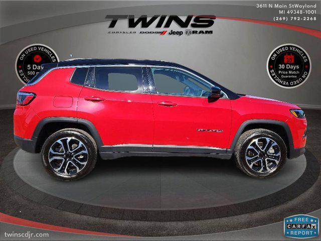 used 2023 Jeep Compass car, priced at $25,500