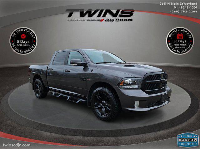 used 2017 Ram 1500 car, priced at $27,500