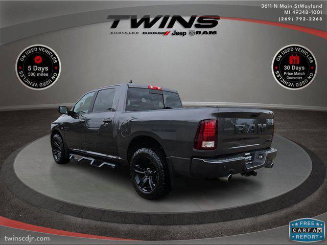 used 2017 Ram 1500 car, priced at $27,500