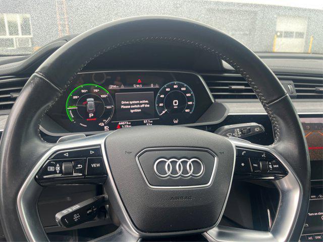 used 2021 Audi e-tron car, priced at $24,600