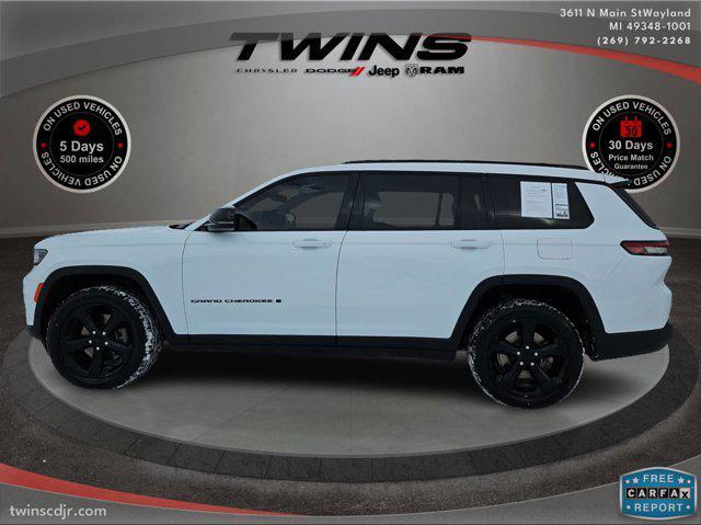 used 2021 Jeep Grand Cherokee L car, priced at $30,400