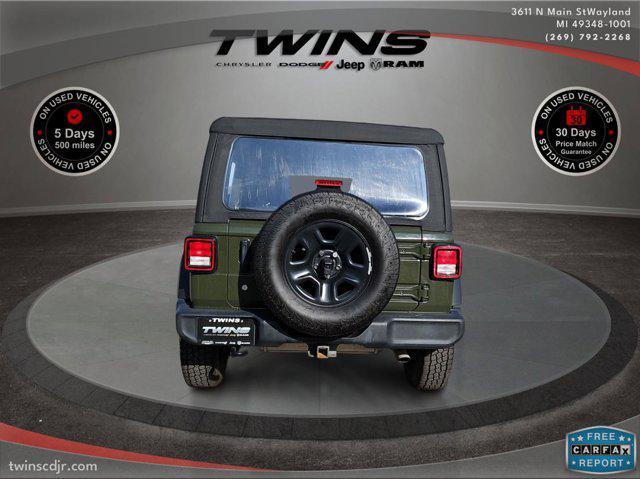 used 2021 Jeep Wrangler Unlimited car, priced at $29,000