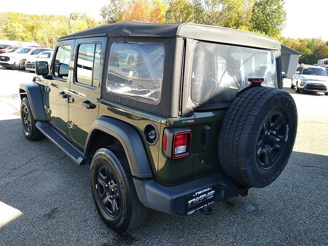 used 2021 Jeep Wrangler Unlimited car, priced at $28,100