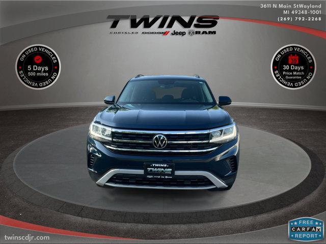 used 2021 Volkswagen Atlas car, priced at $20,900