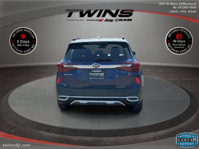 used 2021 Kia Seltos car, priced at $14,500
