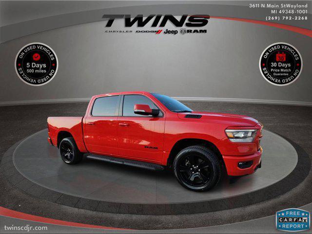 used 2022 Ram 1500 car, priced at $37,900