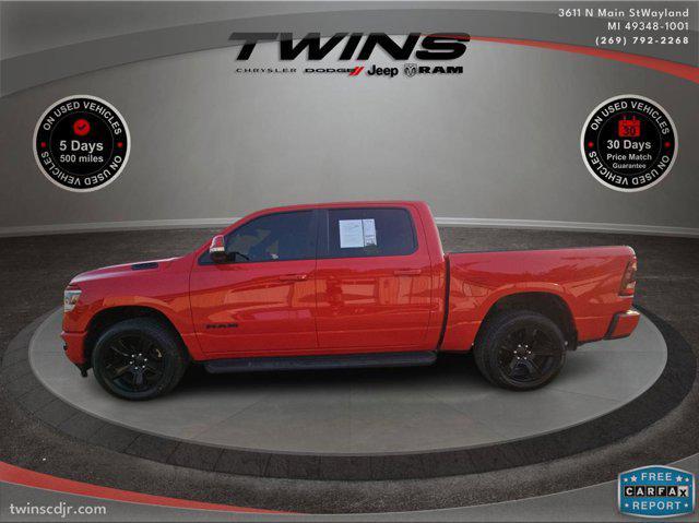 used 2022 Ram 1500 car, priced at $37,900