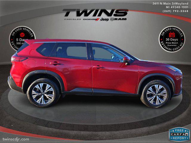 used 2021 Nissan Rogue car, priced at $17,500