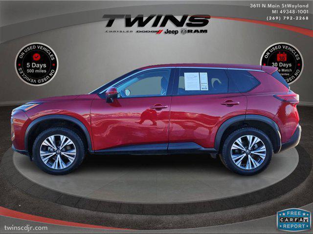 used 2021 Nissan Rogue car, priced at $17,500