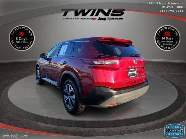 used 2021 Nissan Rogue car, priced at $17,500