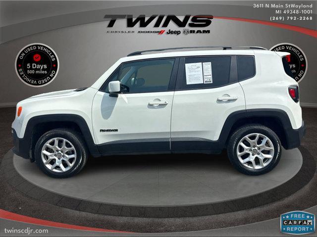 used 2018 Jeep Renegade car, priced at $16,000
