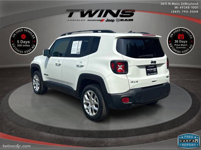 used 2018 Jeep Renegade car, priced at $16,000