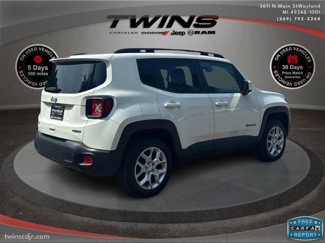 used 2018 Jeep Renegade car, priced at $16,000
