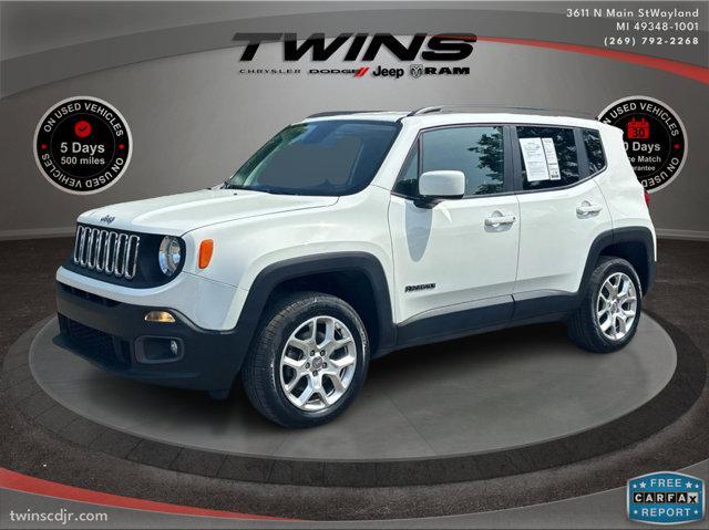 used 2018 Jeep Renegade car, priced at $16,000