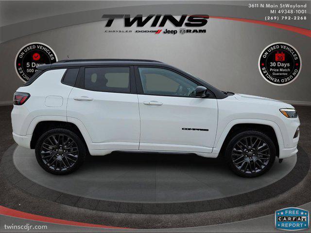 used 2023 Jeep Compass car, priced at $28,500