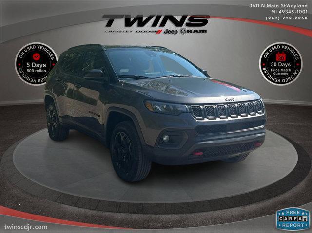 used 2023 Jeep Compass car, priced at $19,000