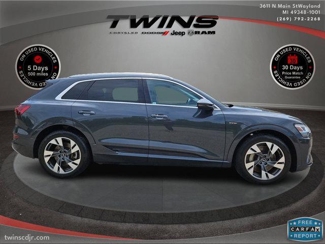 used 2021 Audi e-tron car, priced at $24,700