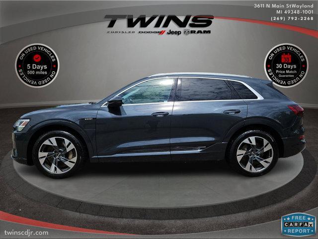 used 2021 Audi e-tron car, priced at $24,700
