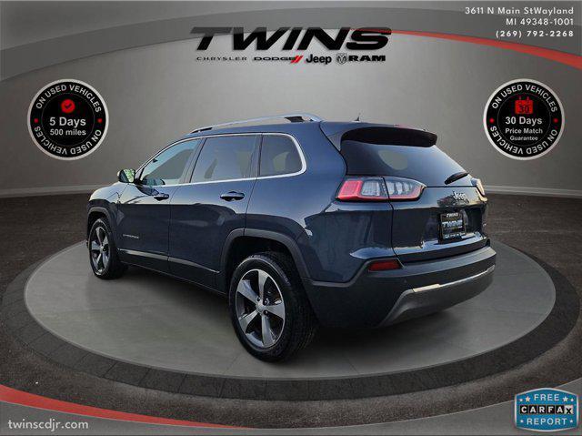 used 2020 Jeep Cherokee car, priced at $16,000