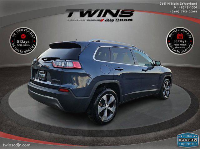 used 2020 Jeep Cherokee car, priced at $16,000