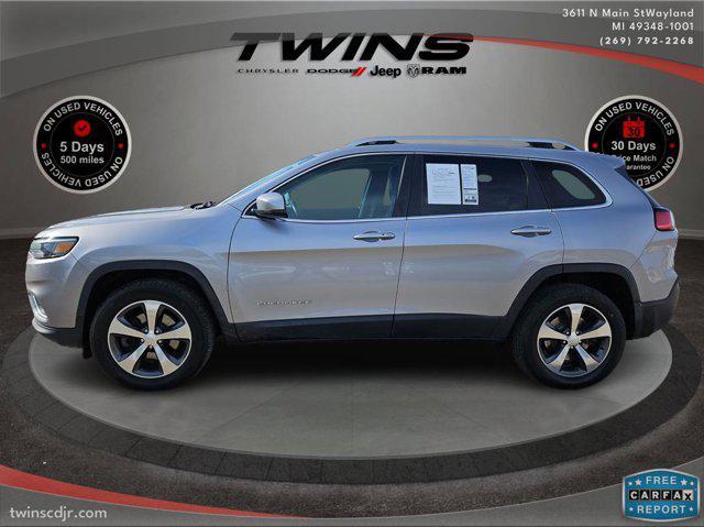 used 2020 Jeep Cherokee car, priced at $18,500