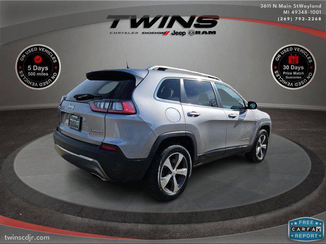 used 2020 Jeep Cherokee car, priced at $18,500