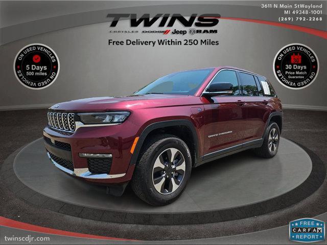 used 2024 Jeep Grand Cherokee 4xe car, priced at $27,200