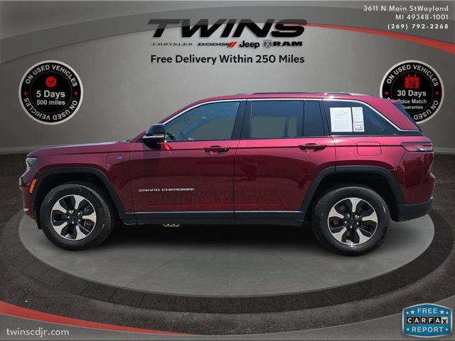 used 2024 Jeep Grand Cherokee 4xe car, priced at $27,200