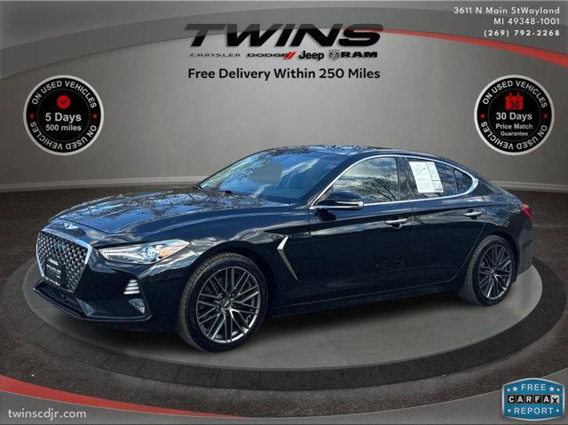used 2019 Genesis G70 car, priced at $18,000