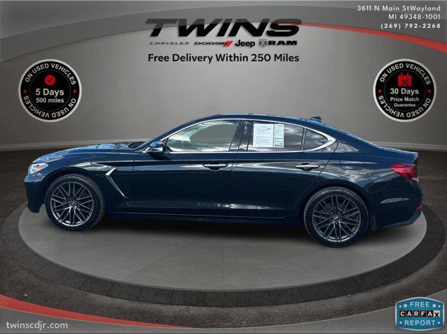 used 2019 Genesis G70 car, priced at $18,000