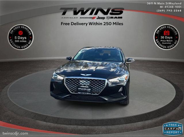 used 2019 Genesis G70 car, priced at $18,000