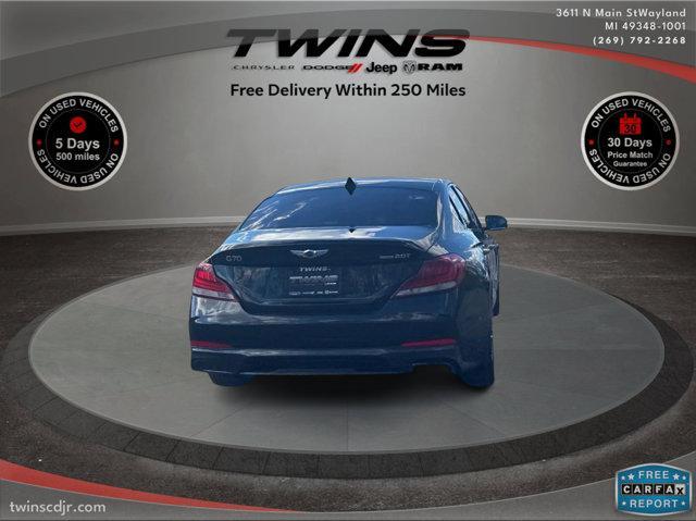 used 2019 Genesis G70 car, priced at $18,000