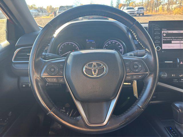 used 2021 Toyota Camry car, priced at $18,500